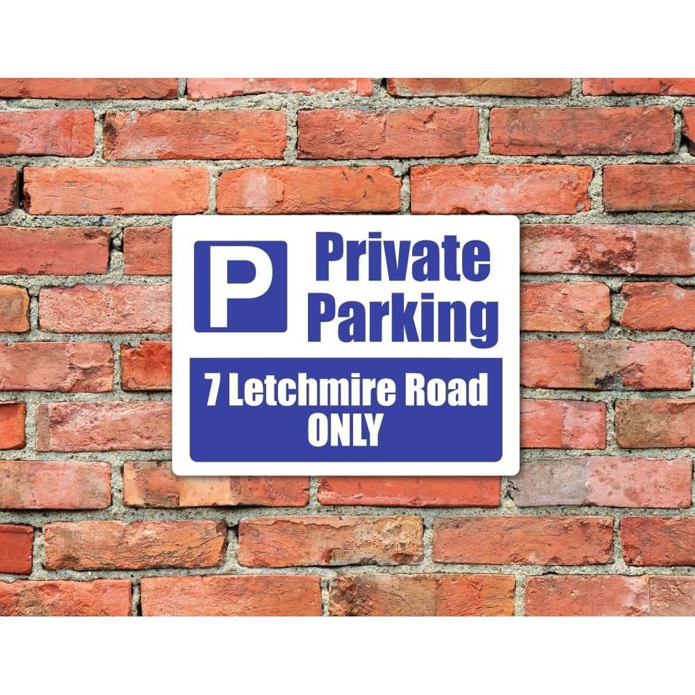 Custom Parking Sign | Bespoke Parking Bay Sign