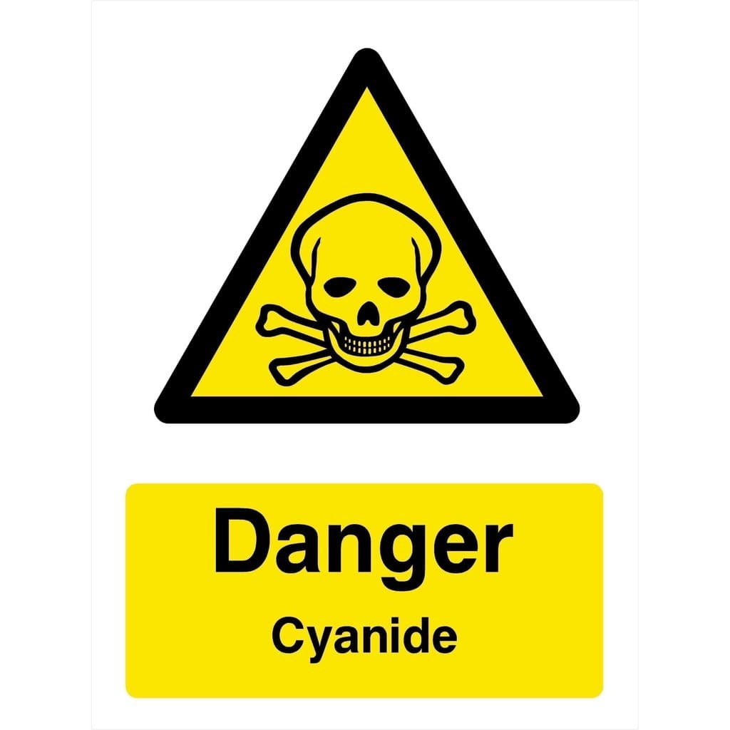 Cyanide Sign - The Sign Shed