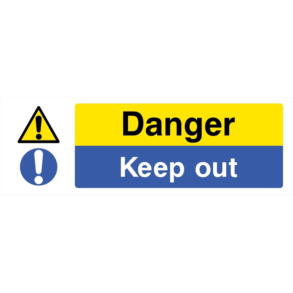 Keep Out Sign Color Danger Keep Out Sign
