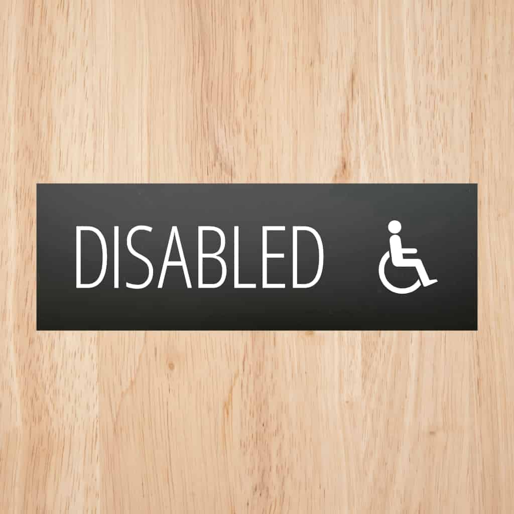 Disabled Toilet Sign | Accessible Toilet Signs