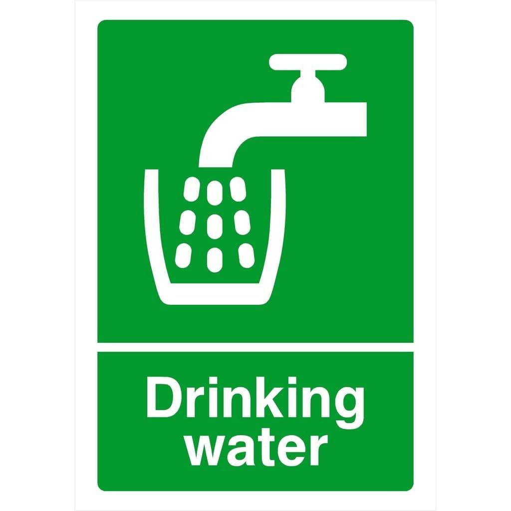 Drinking Water Sign - The Sign Shed