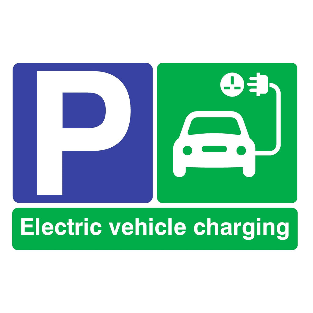Electric Vehicle Charging Parking Sign - The Sign Shed