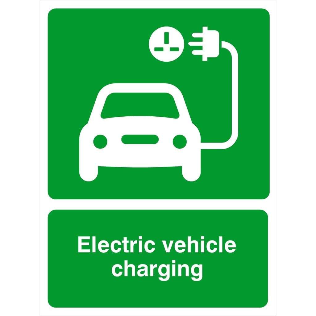Electric Vehicle Charging Sign - The Sign Shed
