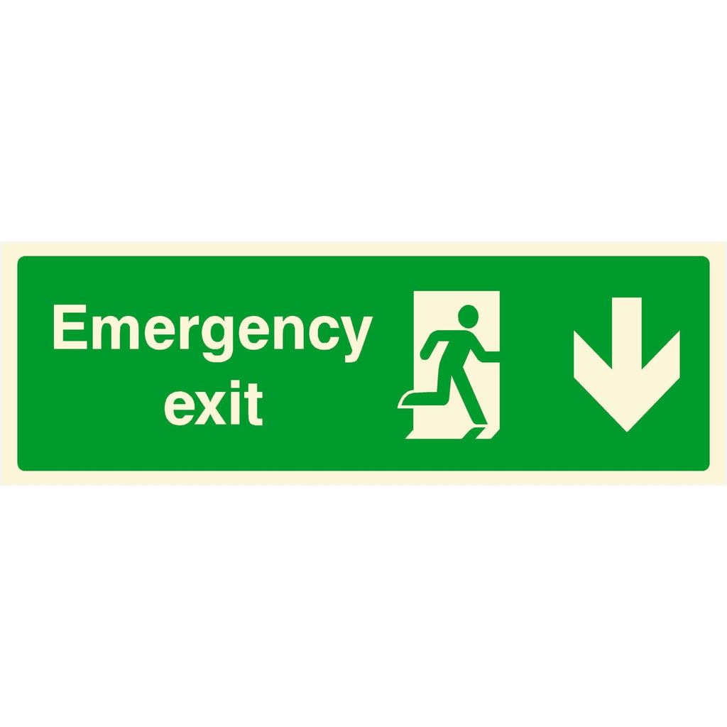 Evacuation sign left arrow luminescent skrc Evacuation sign left arrow luminescent skrc