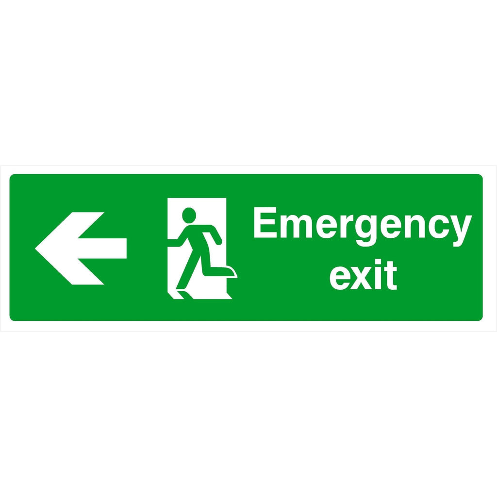 Exit Sign Left Image Emergency Exit Sign Left Arrow