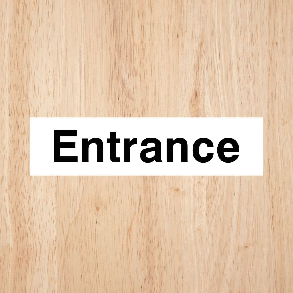 Entrance Sign – The Sign Shed