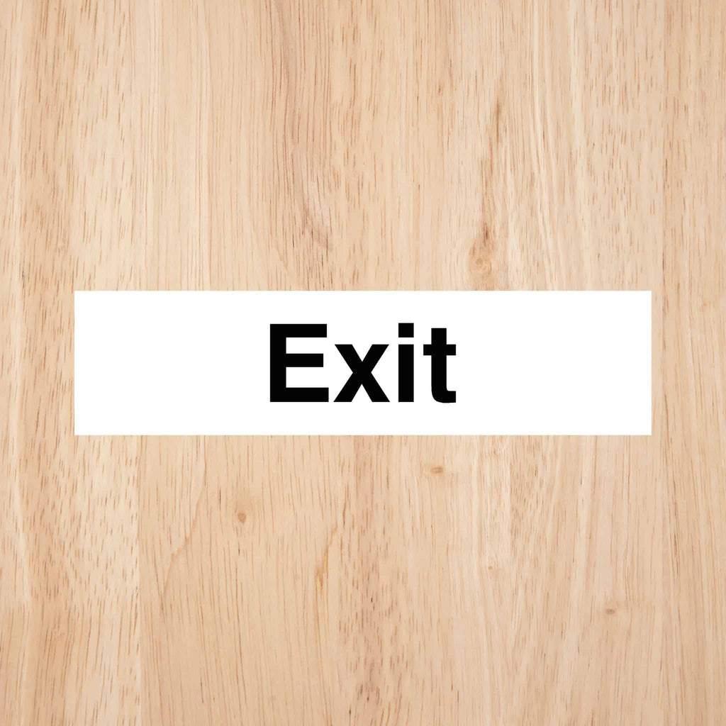 Exit Sign Standard Version - The Sign Shed