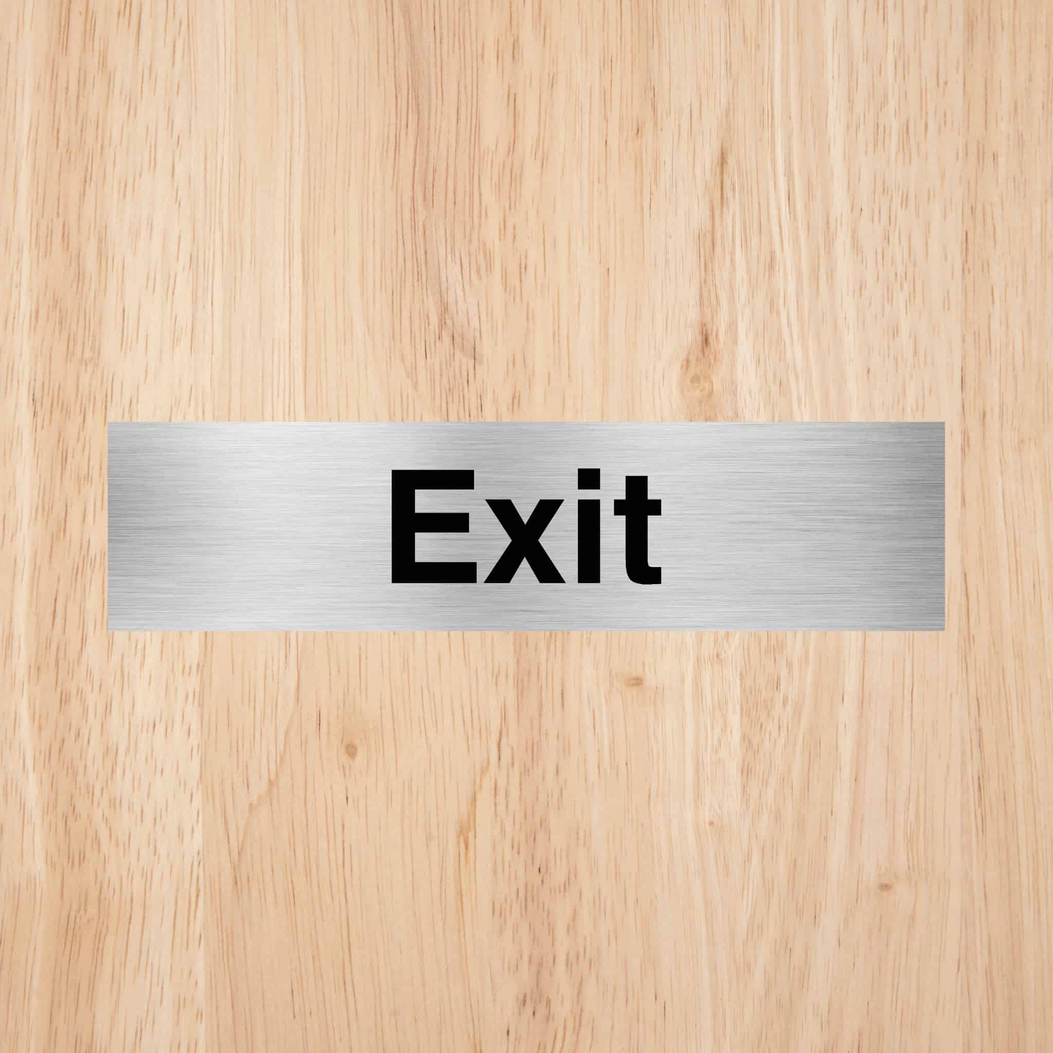 Exit Sign Standard Version - The Sign Shed