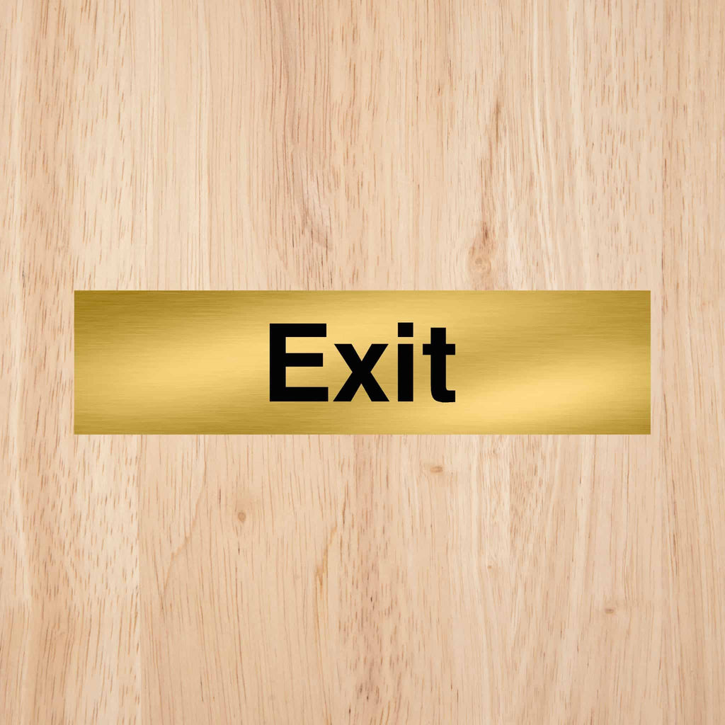 Exit Sign Standard Version - The Sign Shed