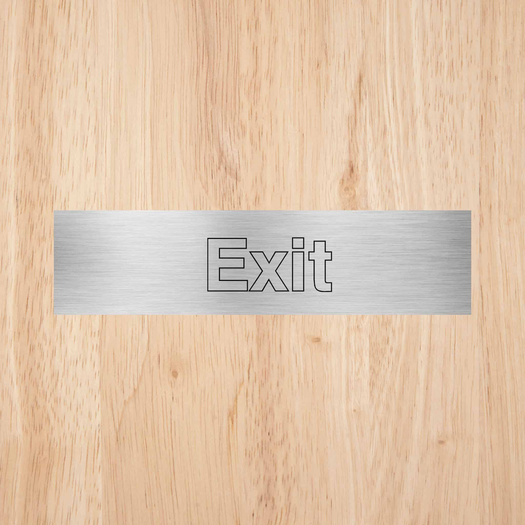 Exit Sign Standard Version - The Sign Shed