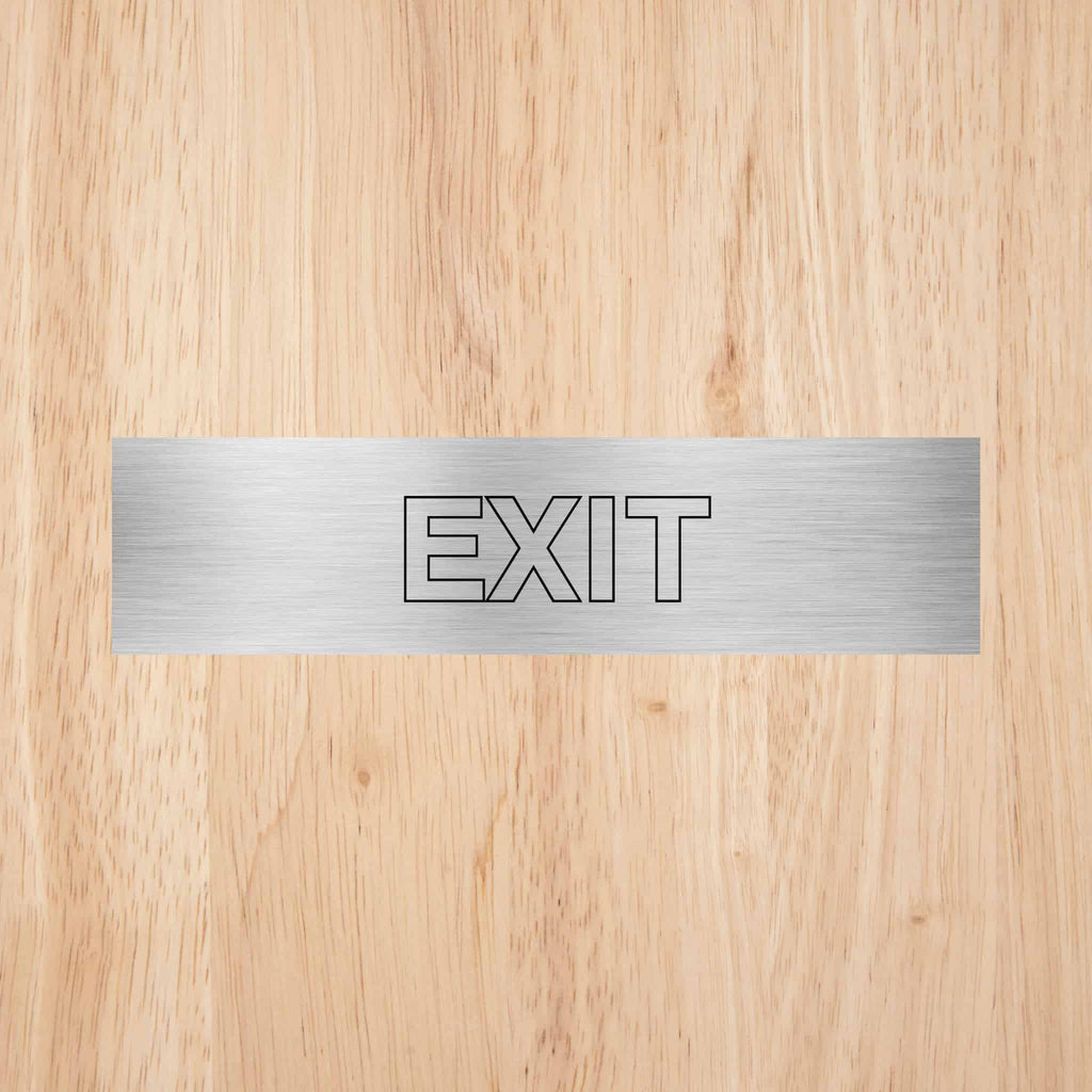 Exit Sign Standard Version | CAPS - The Sign Shed