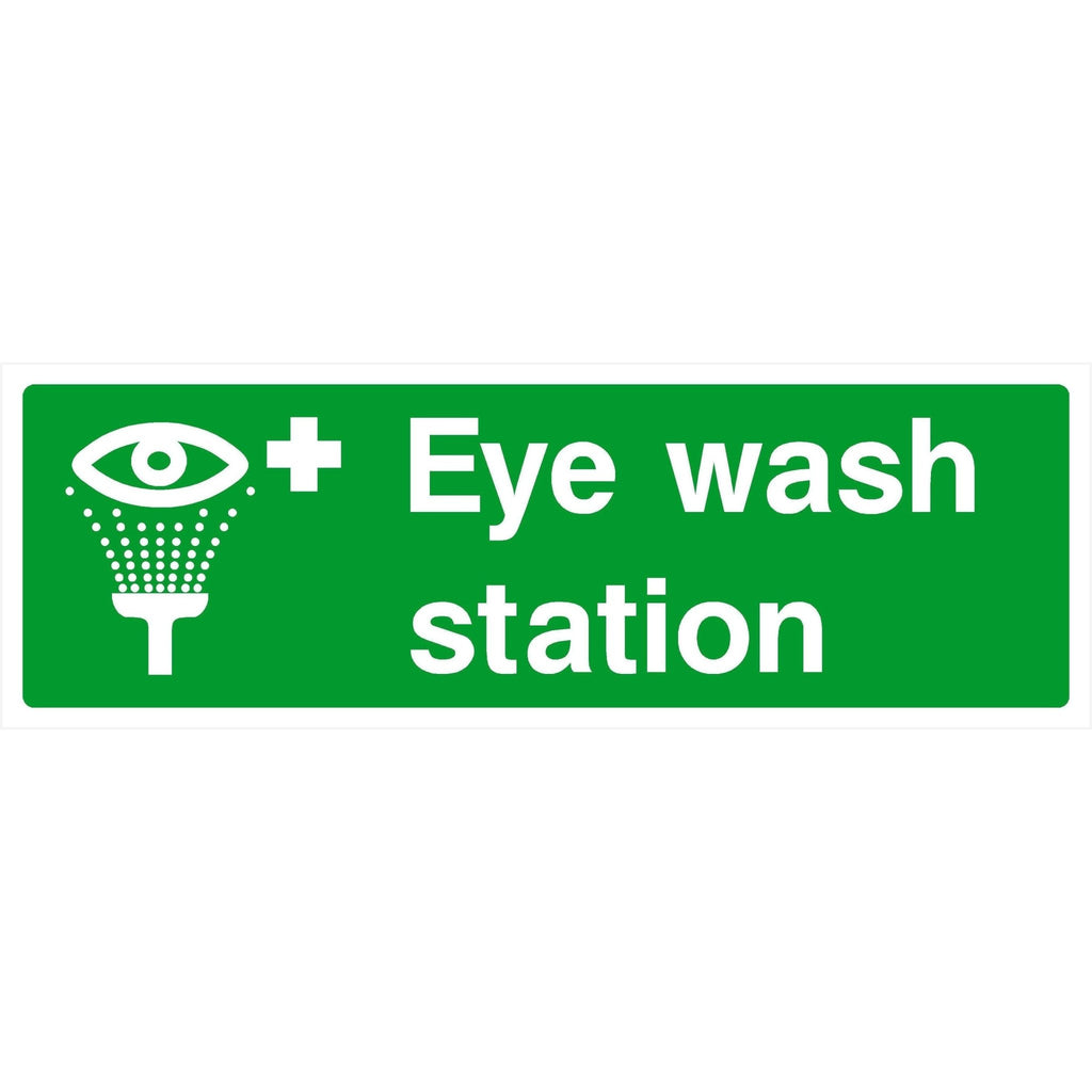 Eye Wash Station Sign - The Sign Shed