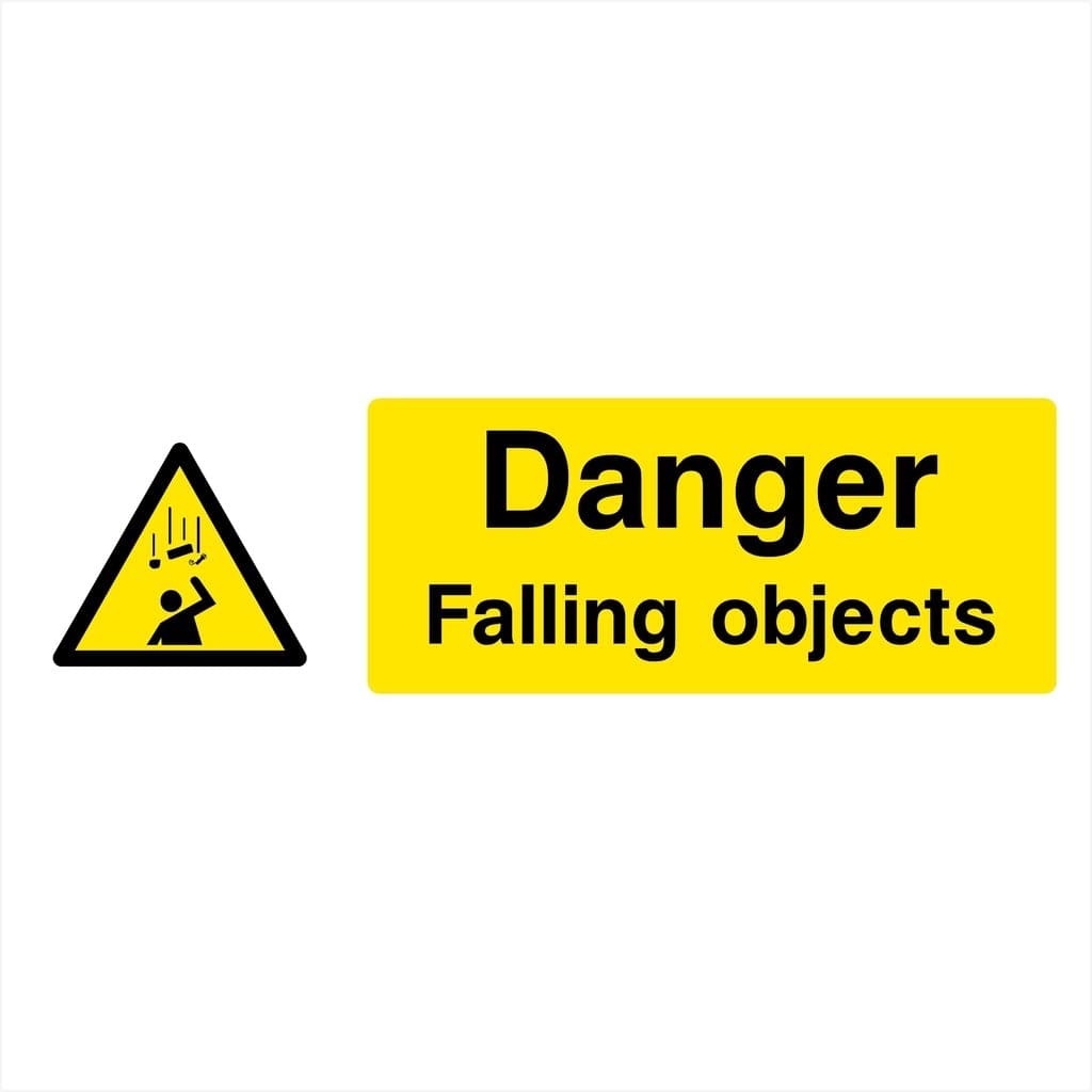 Falling Objects Sign - The Sign Shed