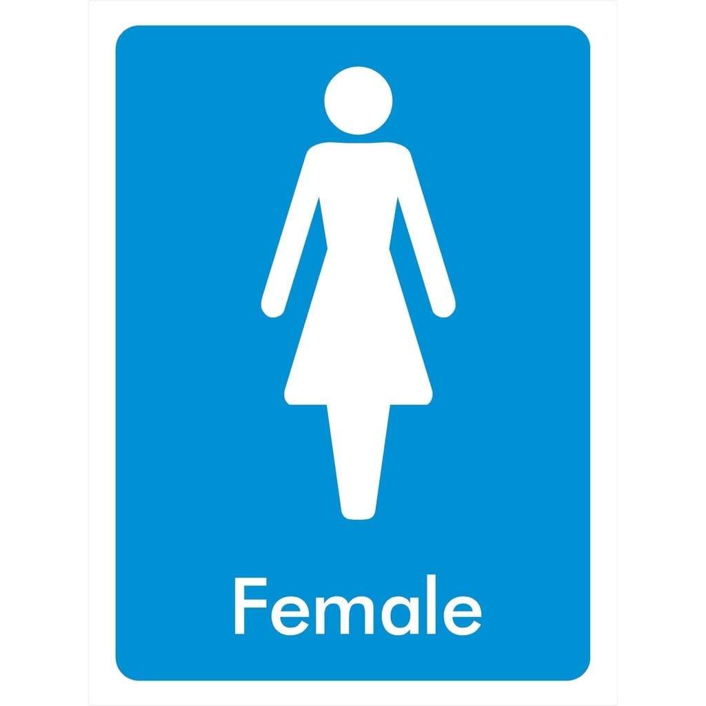 Female Toilet Sign - The Sign Shed