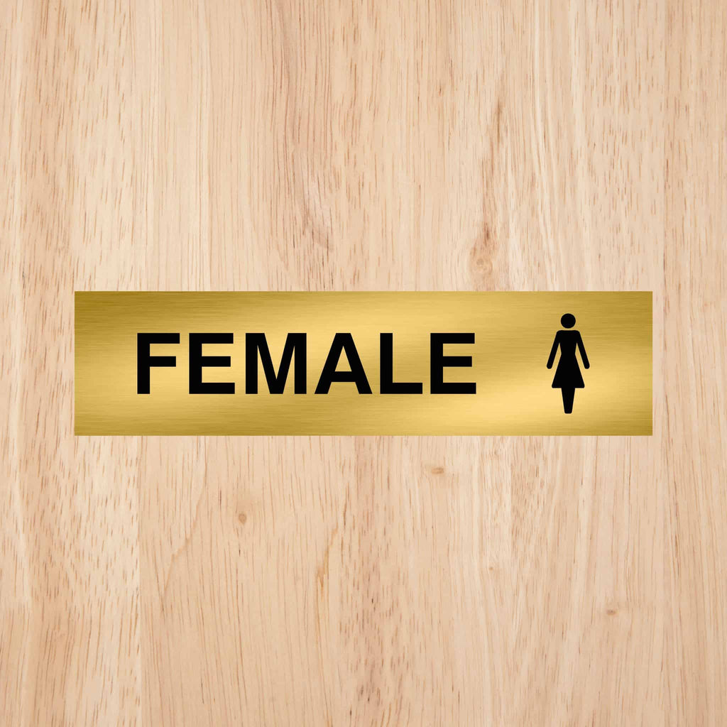 Female Toilet Standard Sign | CAPS - The Sign Shed