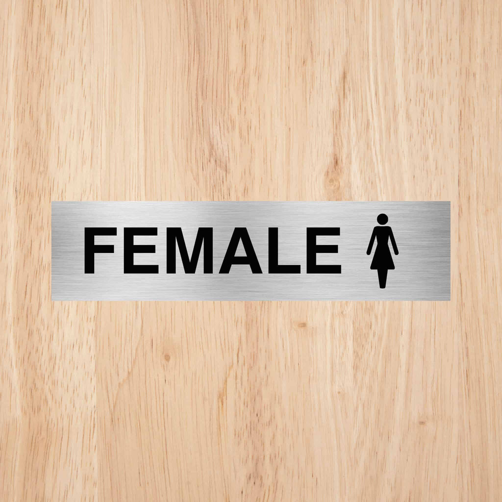 Female Toilet Standard Sign | CAPS - The Sign Shed