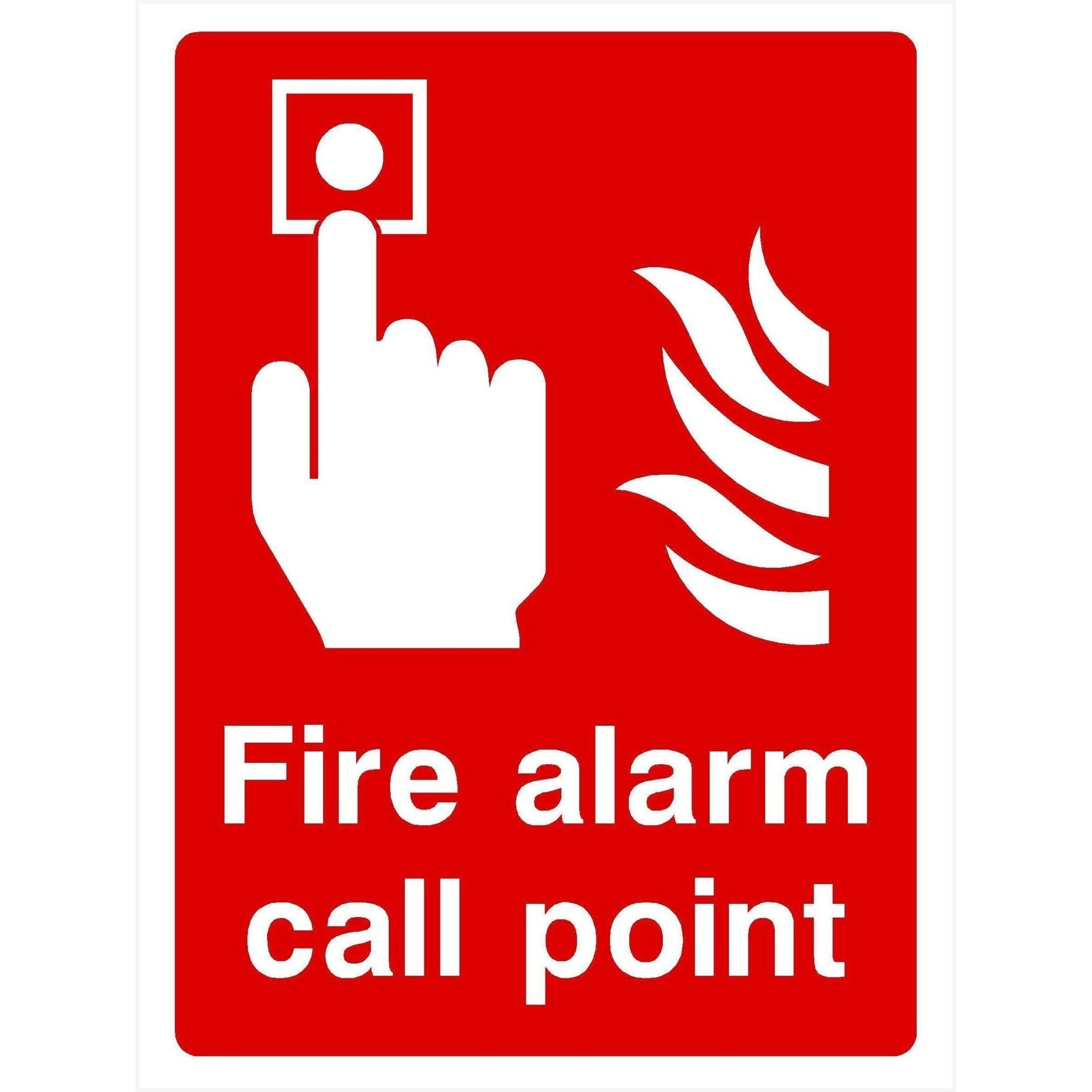 Disability Call Point Sign Fire Alarm Call Point Sign