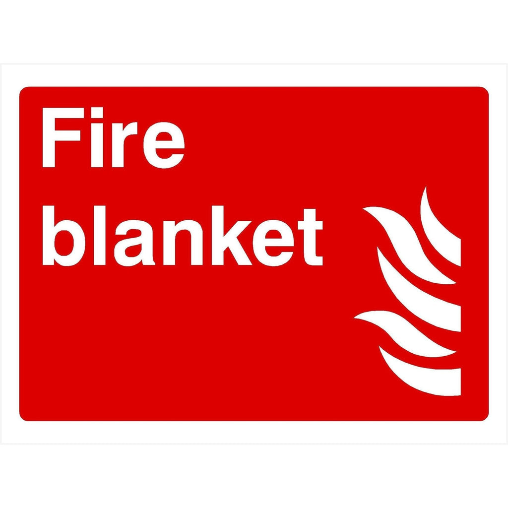 Fire Blanket Fire Equipment Sign - The Sign Shed