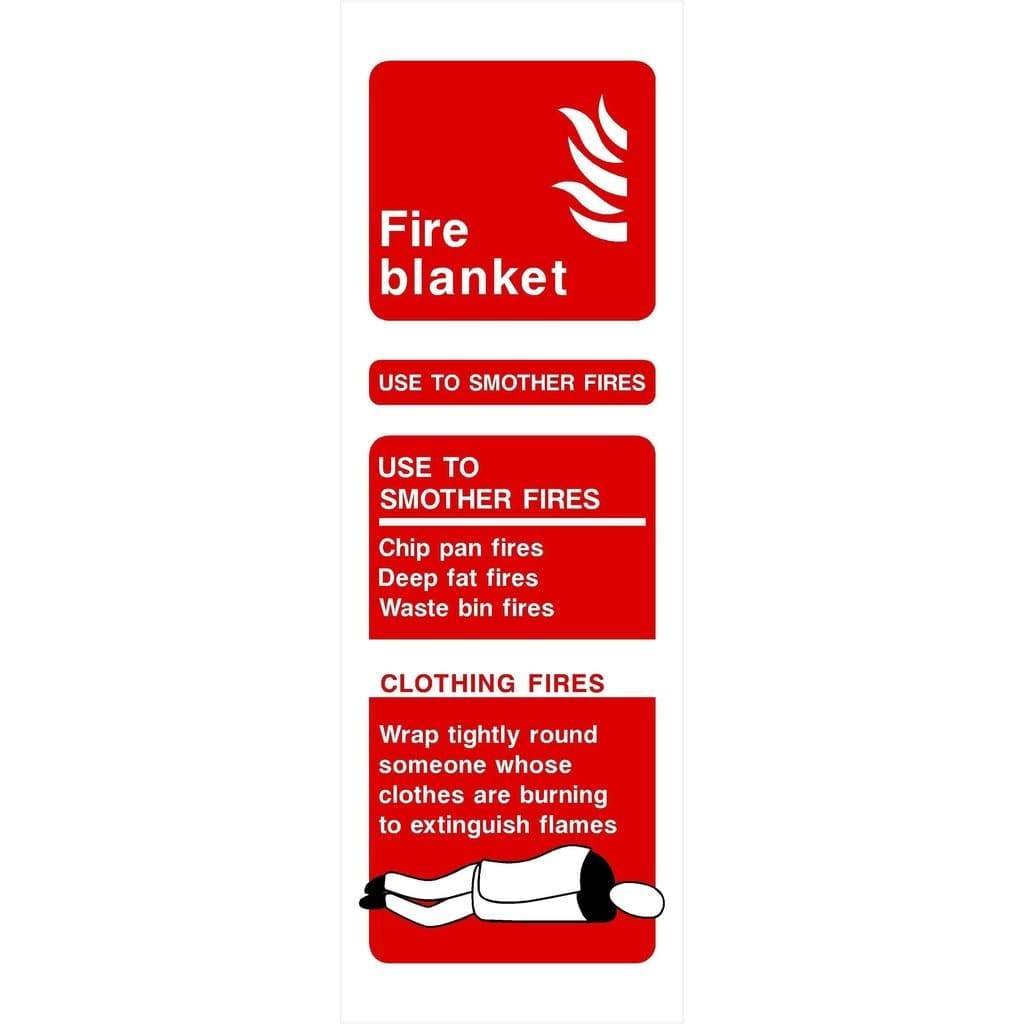 Fire Blanket Sign - The Sign Shed