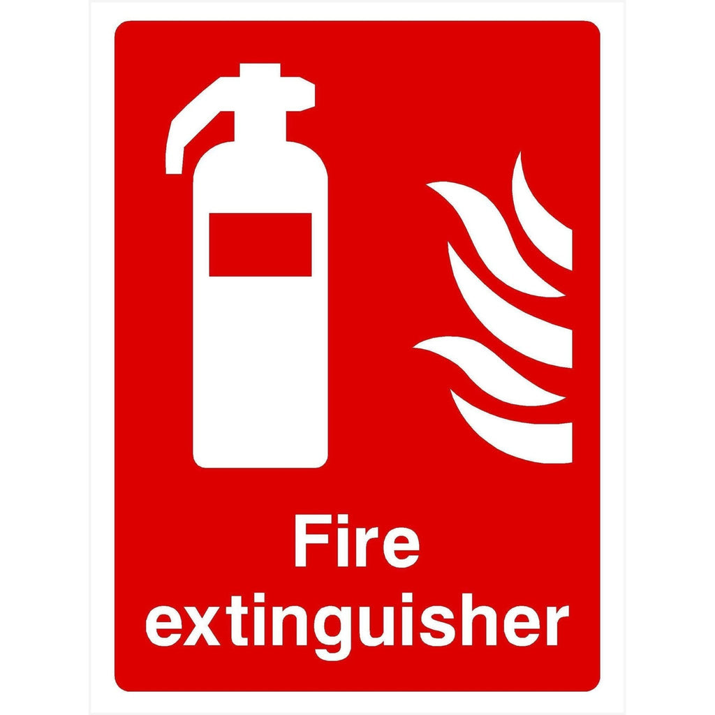 Fire Extinguisher Fire Sign - The Sign Shed