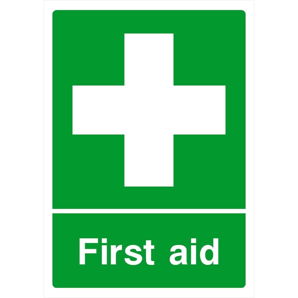 First Aid Sign - The Sign Shed