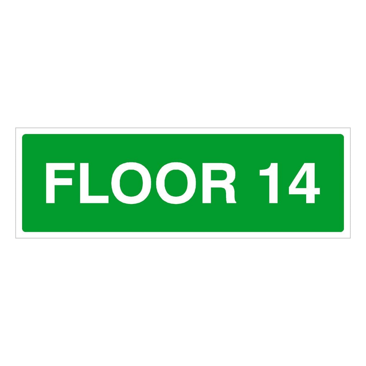 Floor 14 Identification Sign