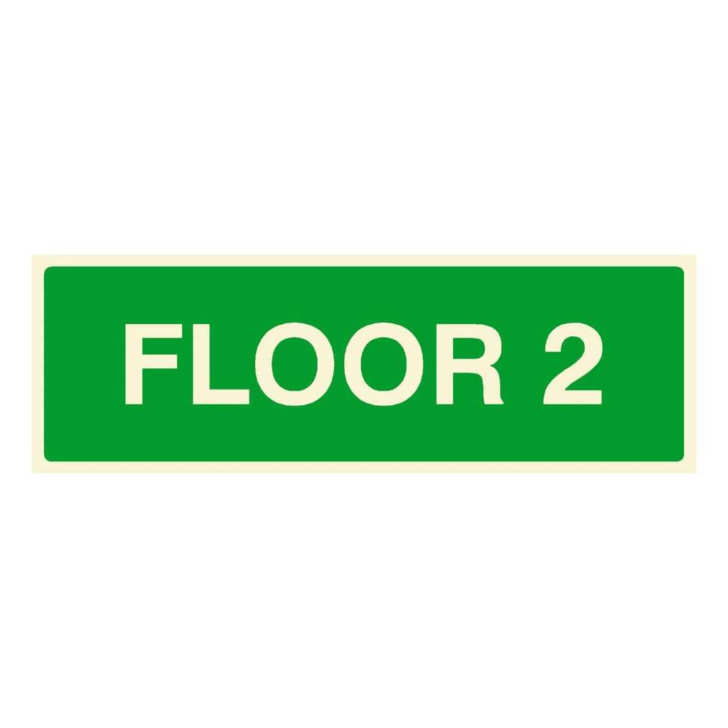 Floor 2 Identification Sign - The Sign Shed