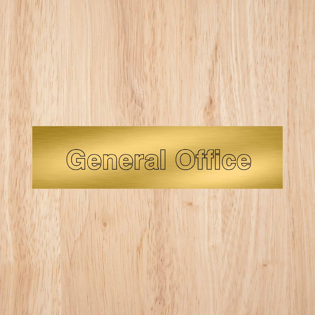 General Office Sign - The Sign Shed