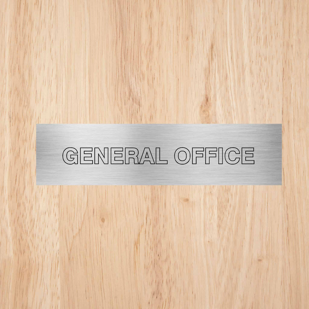 General Office Sign CAPS - The Sign Shed