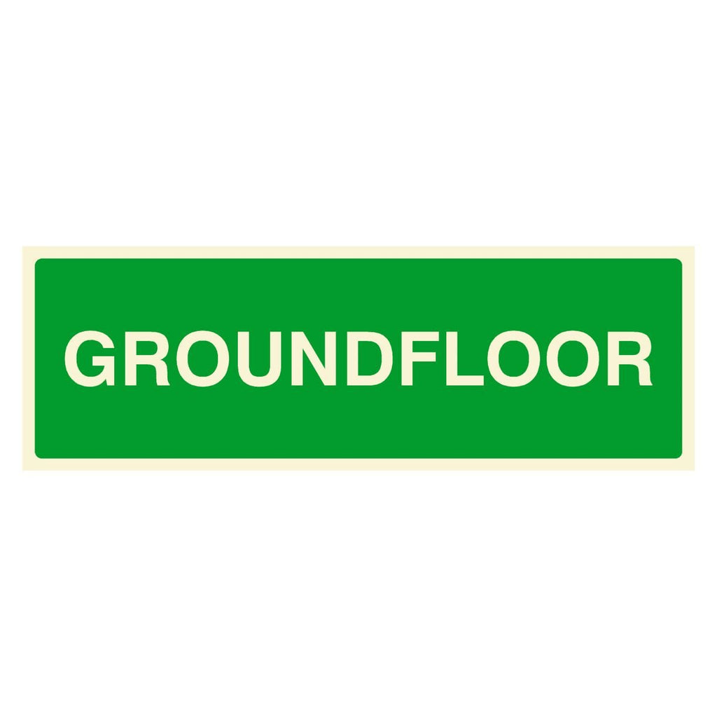Ground Floor Identification Sign - The Sign Shed