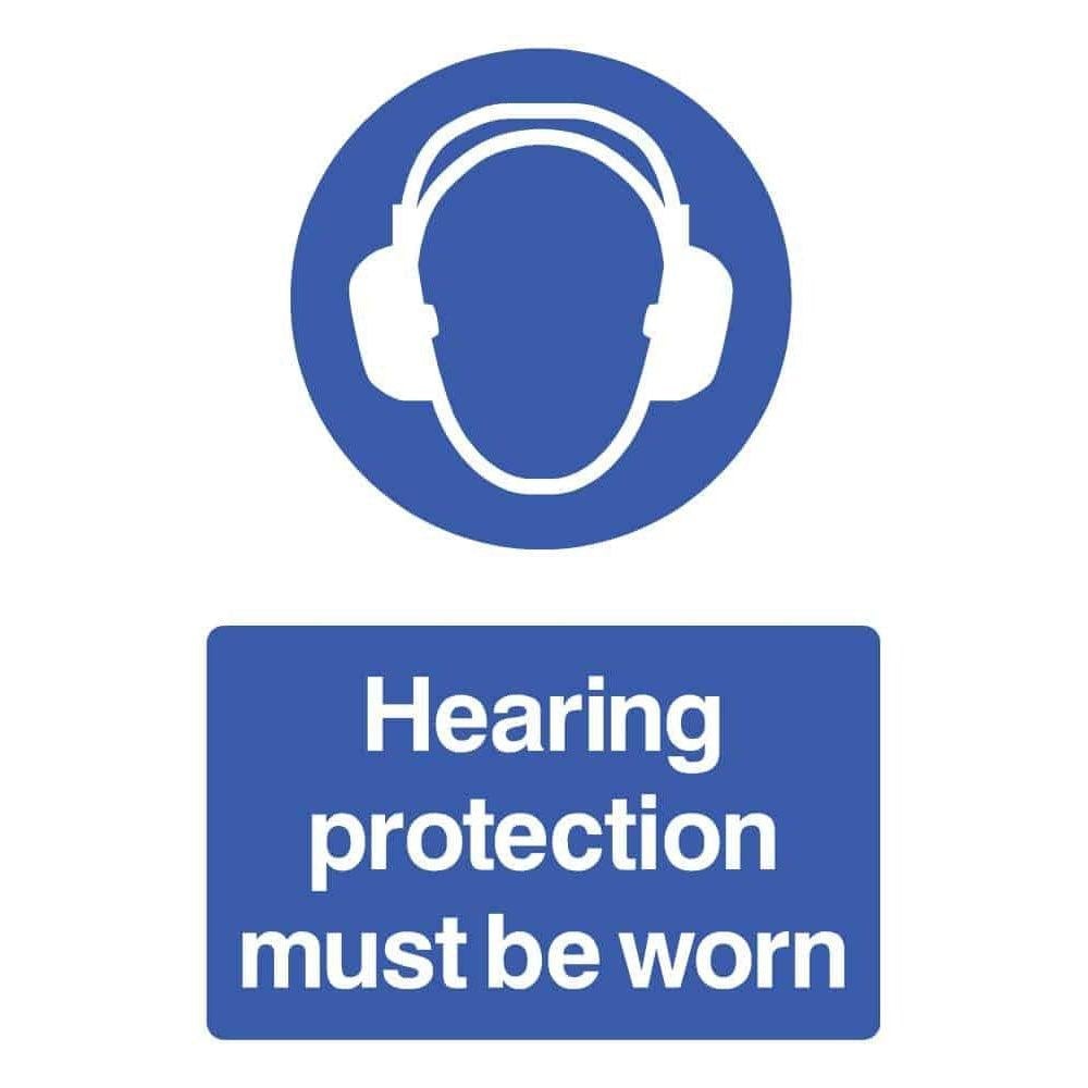 Hearing Protection Must Be Worn Sign - The Sign Shed