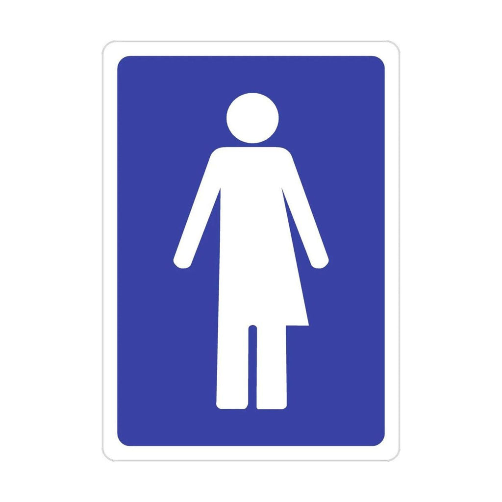 Inclusive Icon Toilet Sign - The Sign Shed