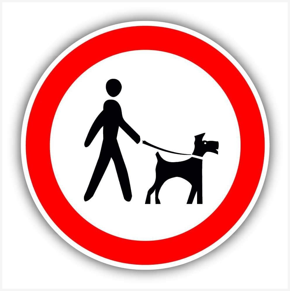 Keep Dogs on Lead Waymarker sign - The Sign Shed