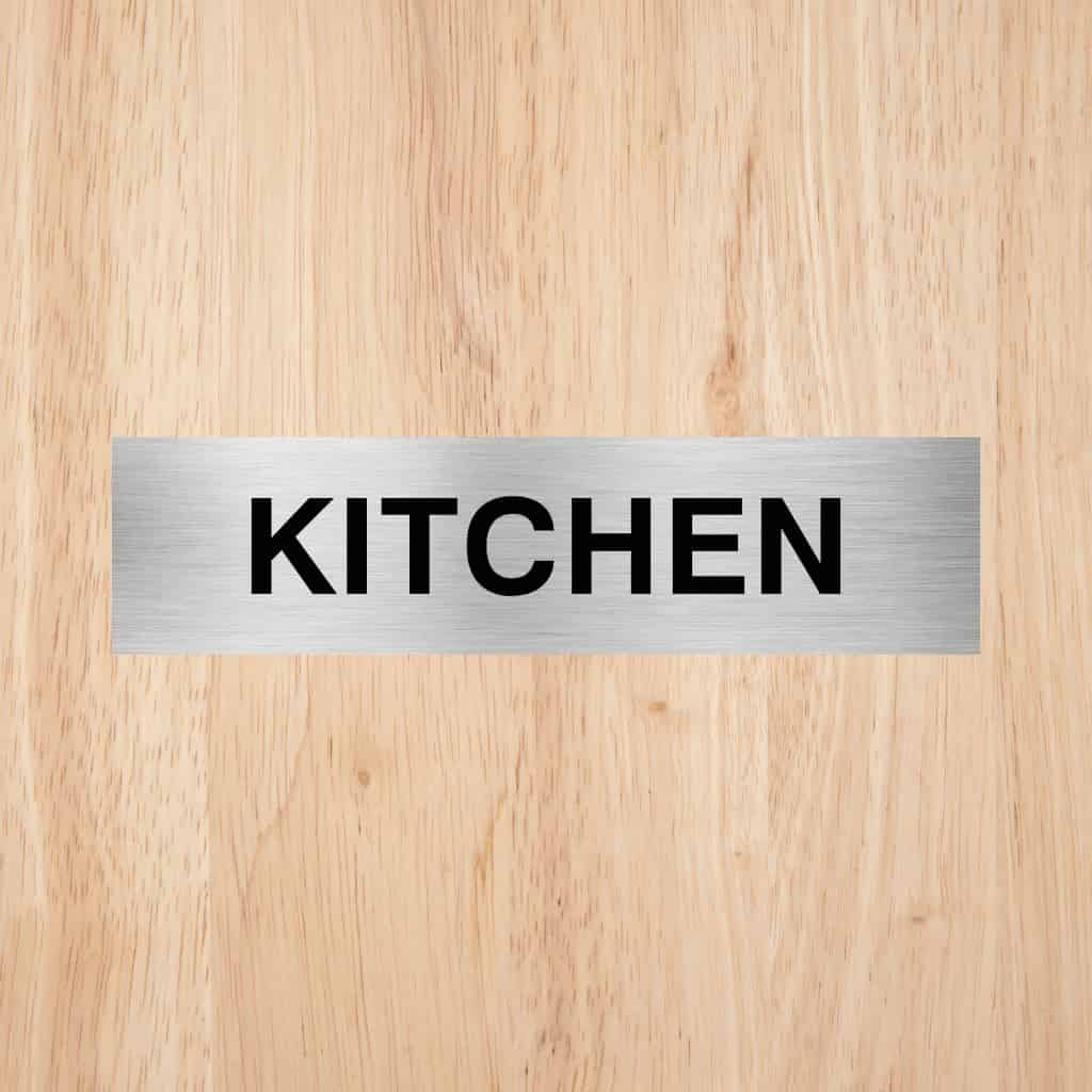 Kitchen Sign CAPS - The Sign Shed