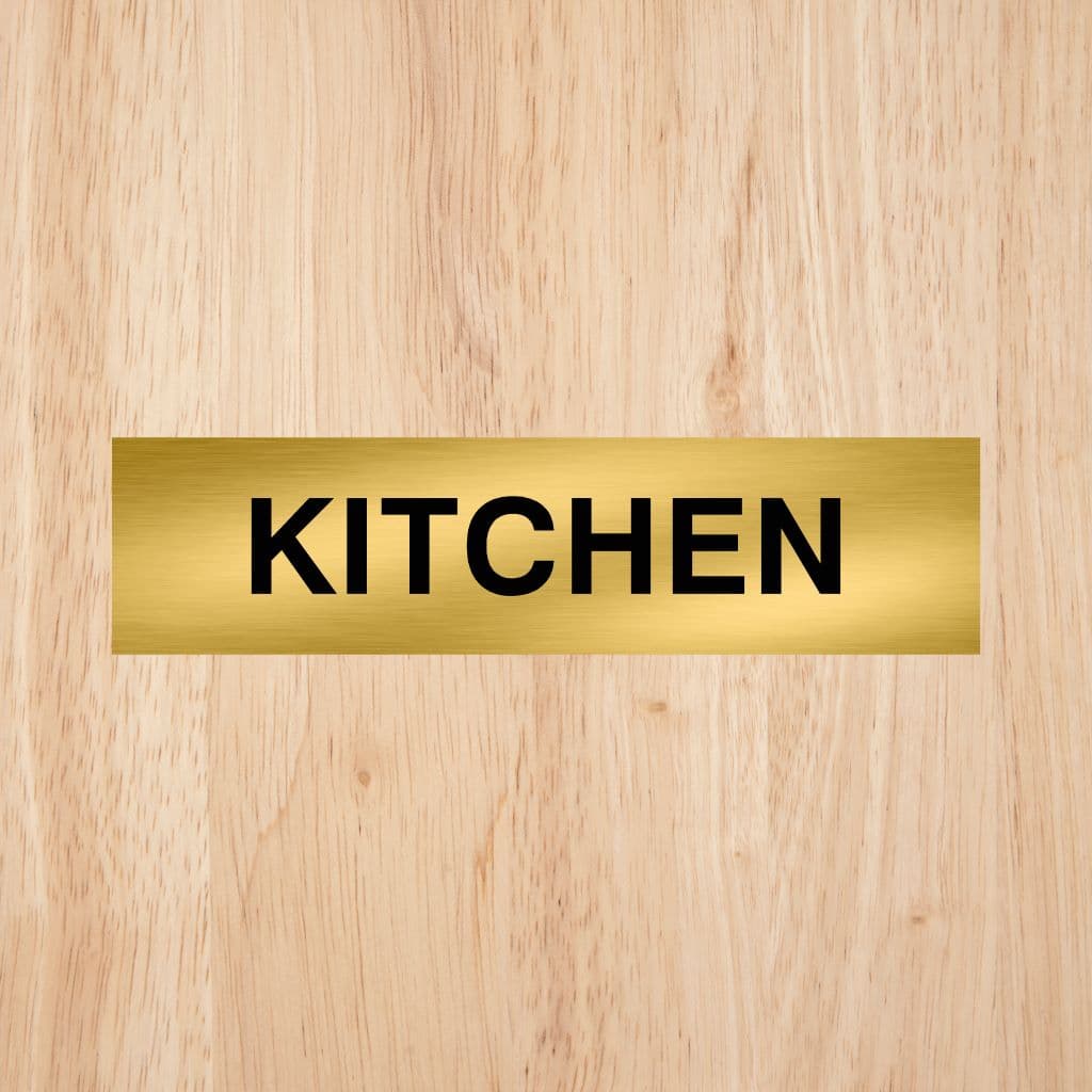 Kitchen Sign CAPS - The Sign Shed