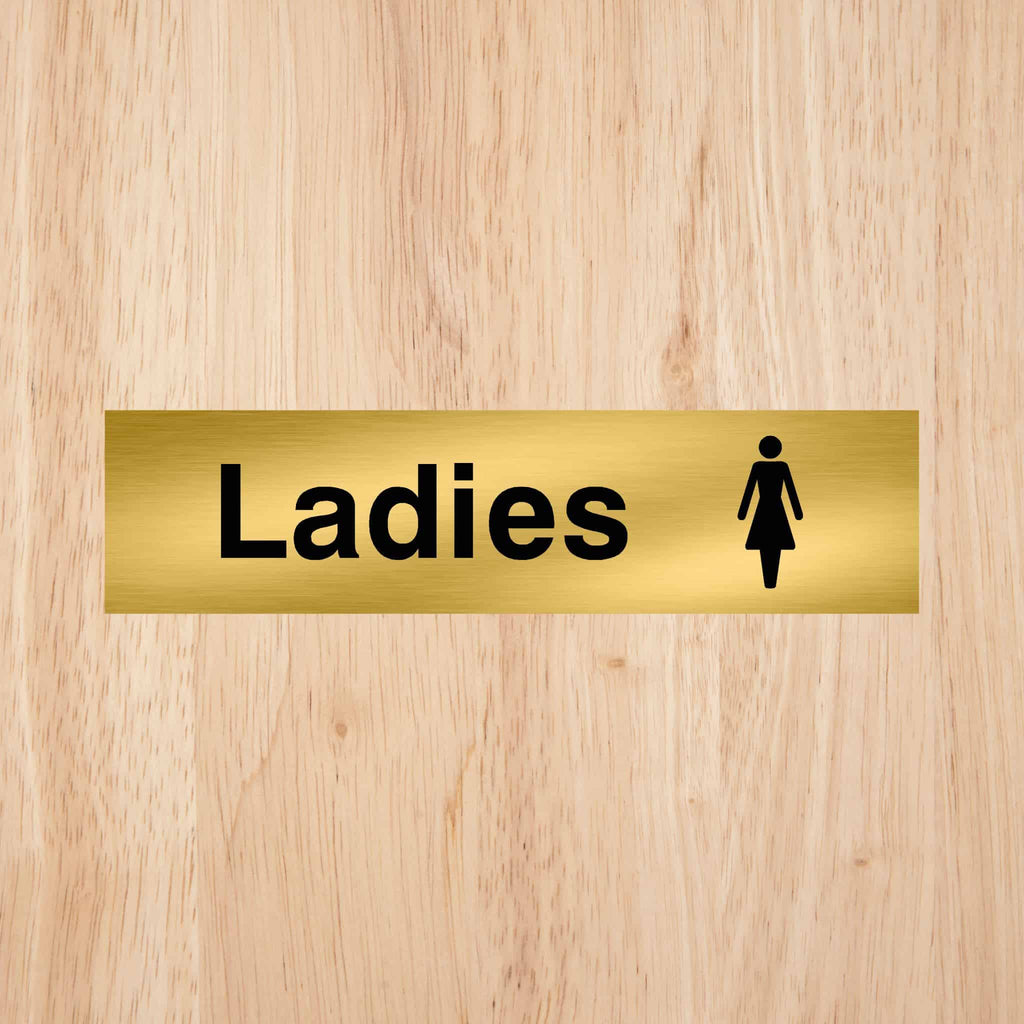 Ladies Toilet Standard Sign - The Sign Shed