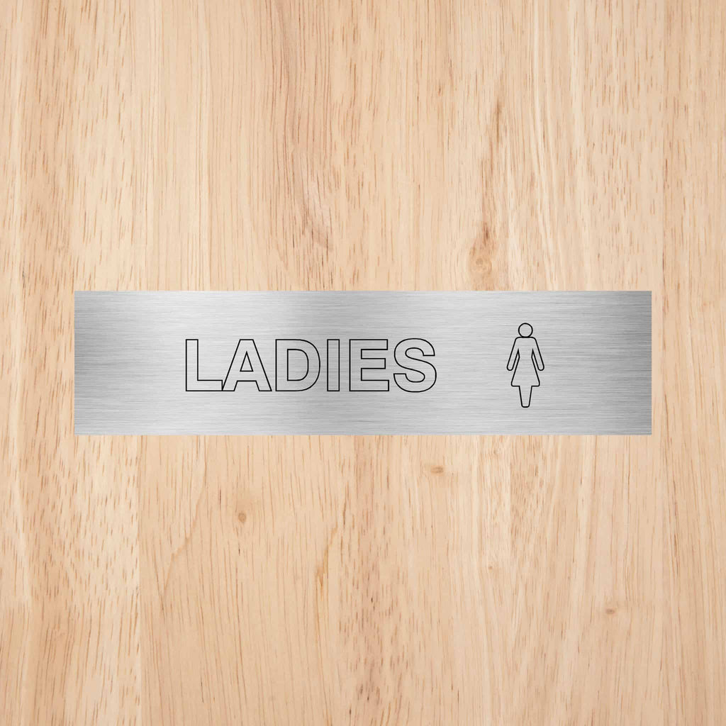 Ladies Toilet Standard Sign | CAPS - The Sign Shed