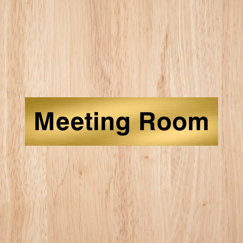 Meeting Room Door Sign - The Sign Shed