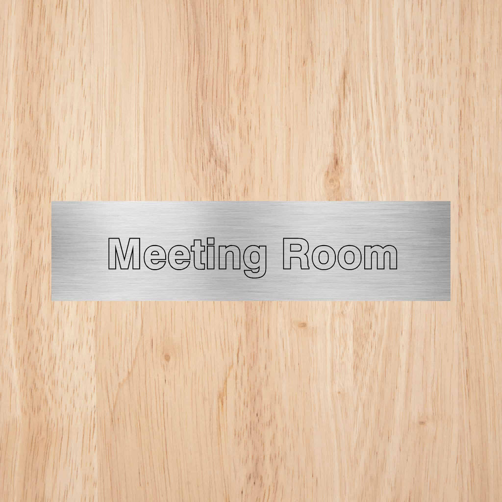Meeting Room Door Sign - The Sign Shed