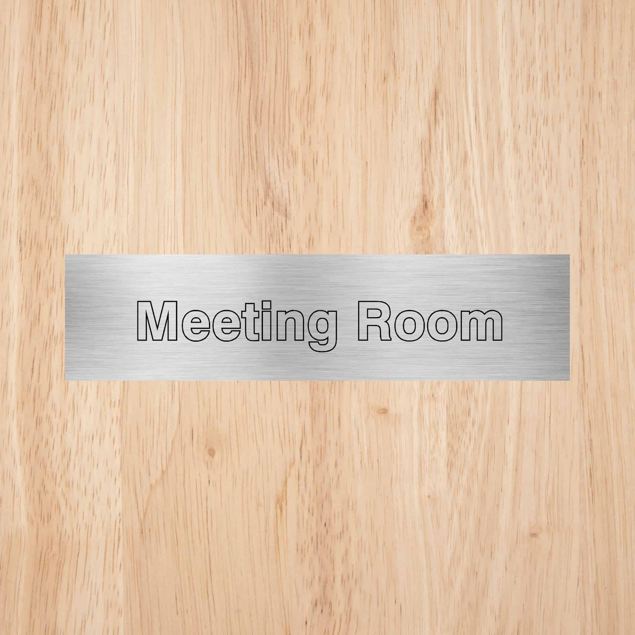Meeting Room Door Sign - The Sign Shed