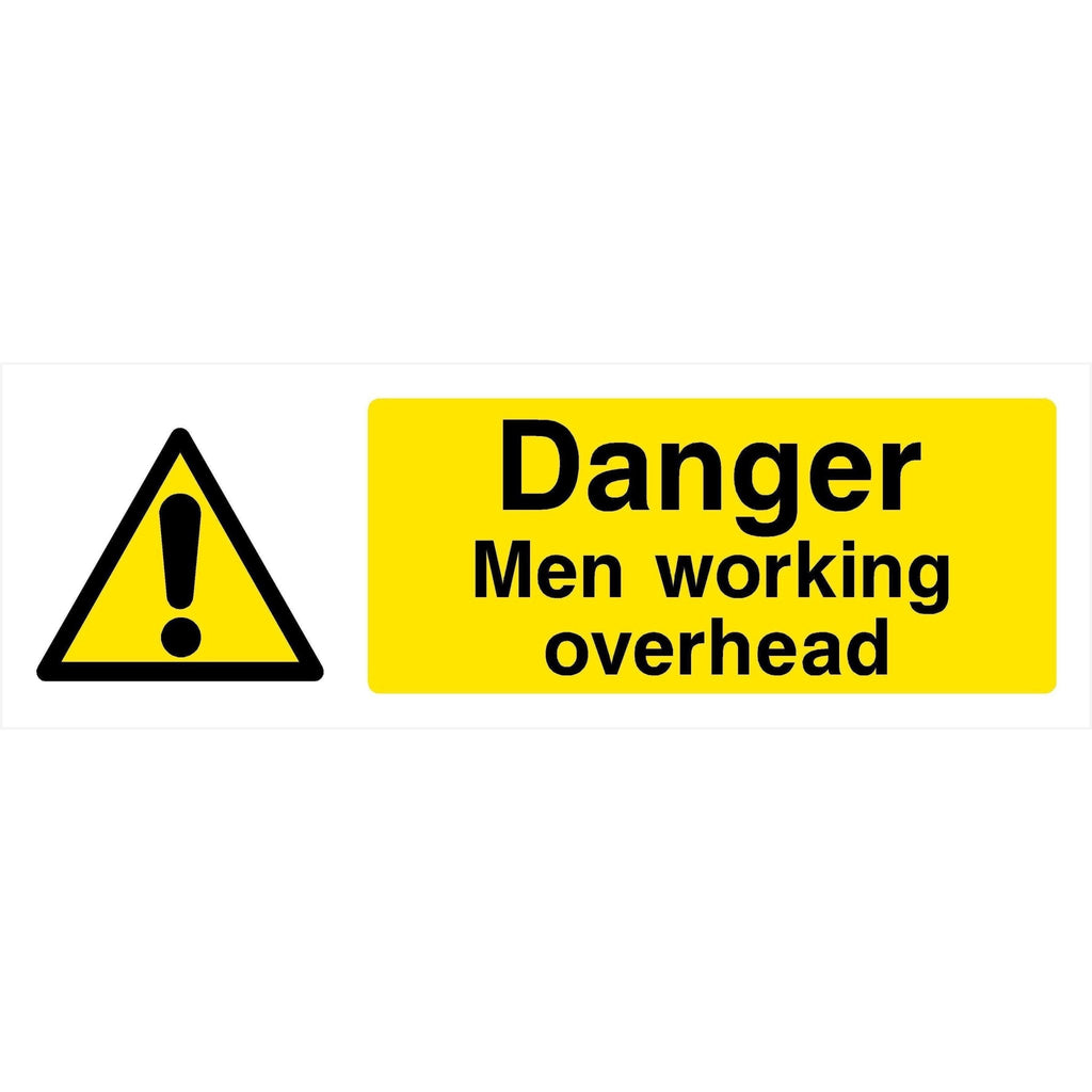Men Working Overhead Sign - The Sign Shed