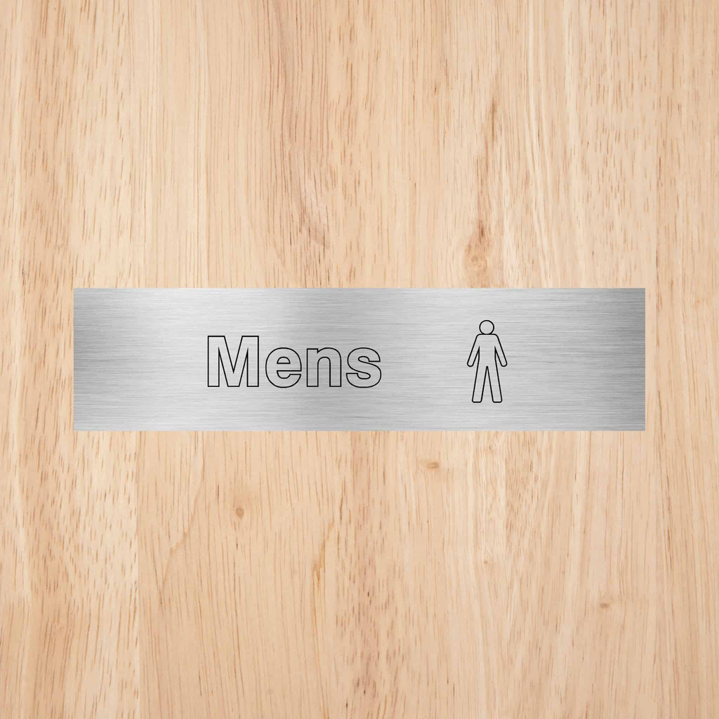 Mens Toilet Standard Sign - The Sign Shed