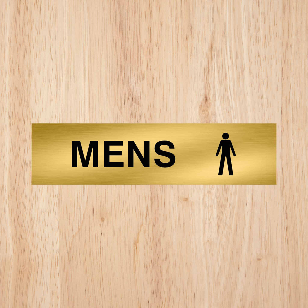 Mens Toilet Standard Sign | CAPS - The Sign Shed