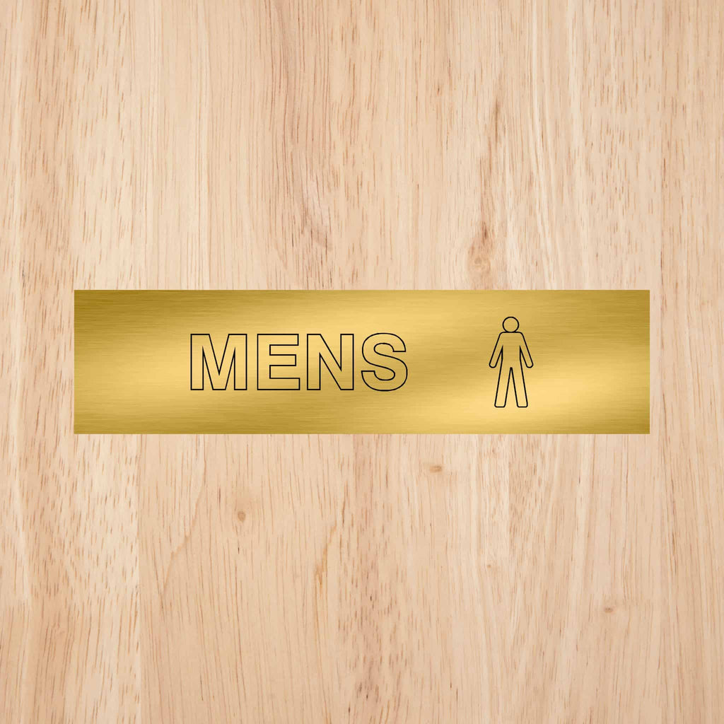 Mens Toilet Standard Sign | CAPS - The Sign Shed