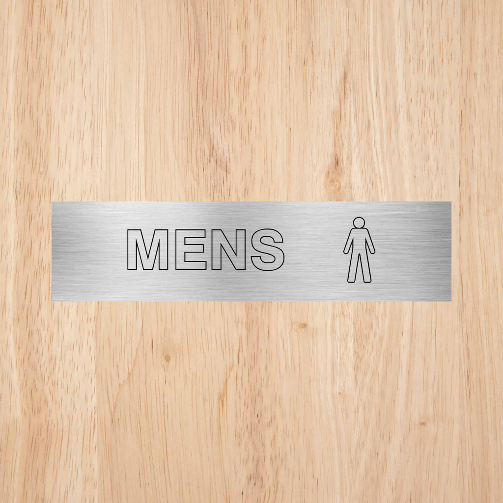 Mens Toilet Standard Sign | CAPS - The Sign Shed