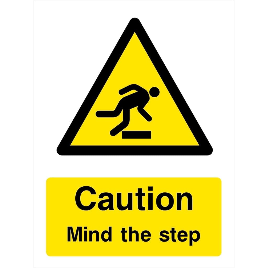 Mind The Step Sign - The Sign Shed