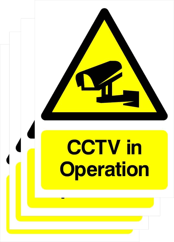 MULTIPACK CCTV IN OPERATION 5 PACK - The Sign Shed