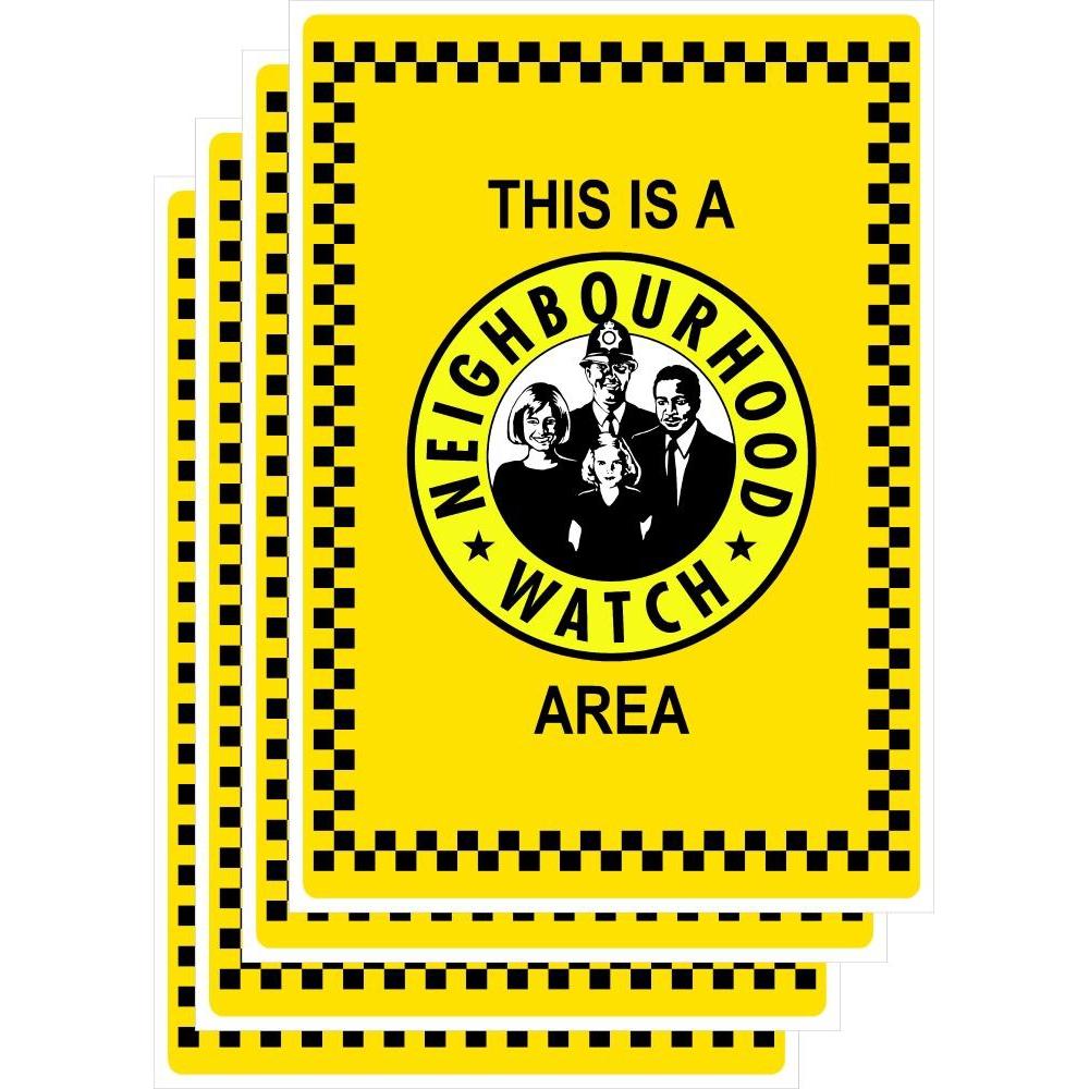 Multipack Neighbourhood Watch Sign | 5 Pack - The Sign Shed