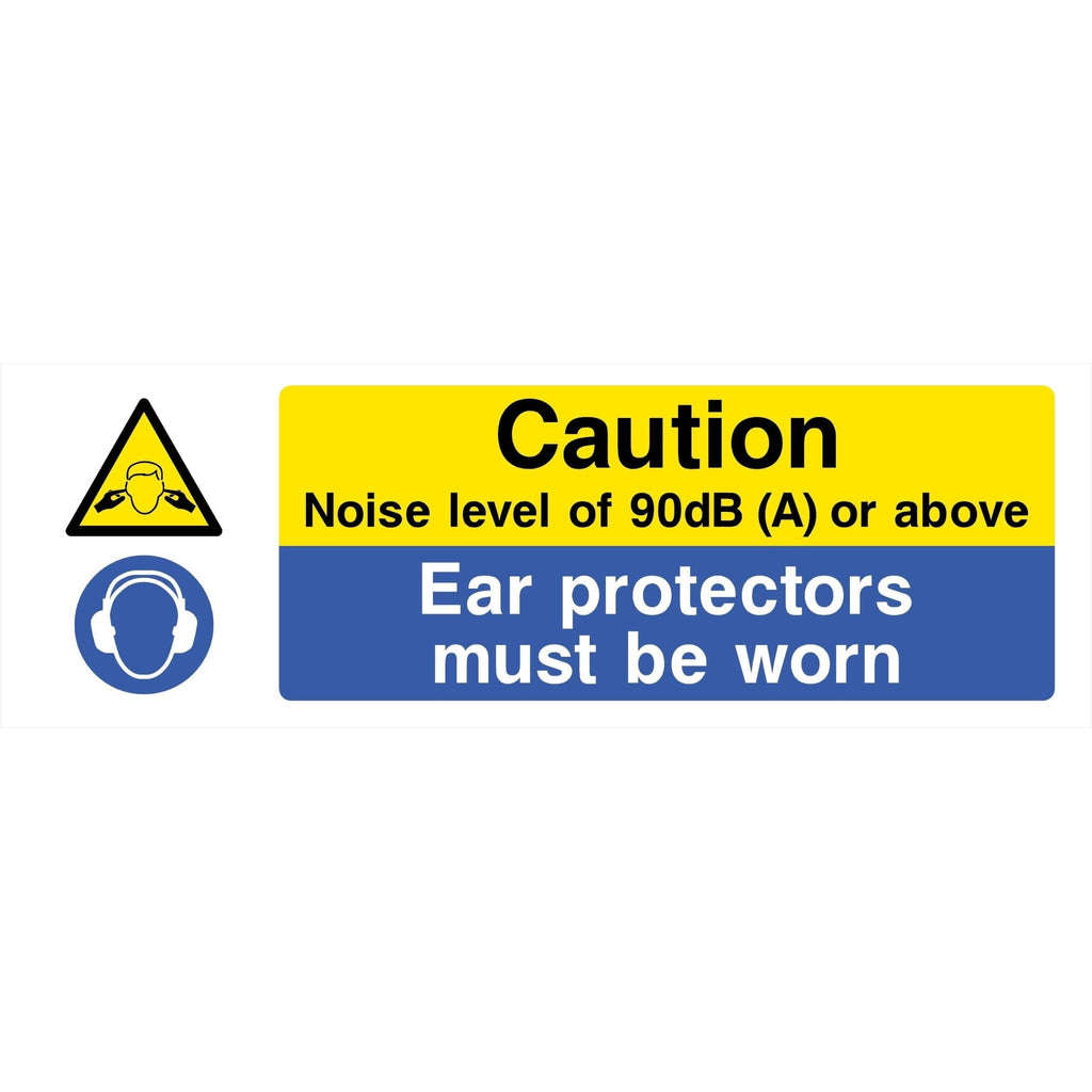 Noise Level Of 90Db (A) Or Above Sign - The Sign Shed