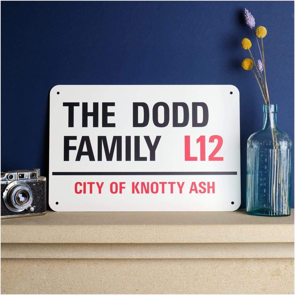 Personalised London Street Sign v2 - The Sign Shed